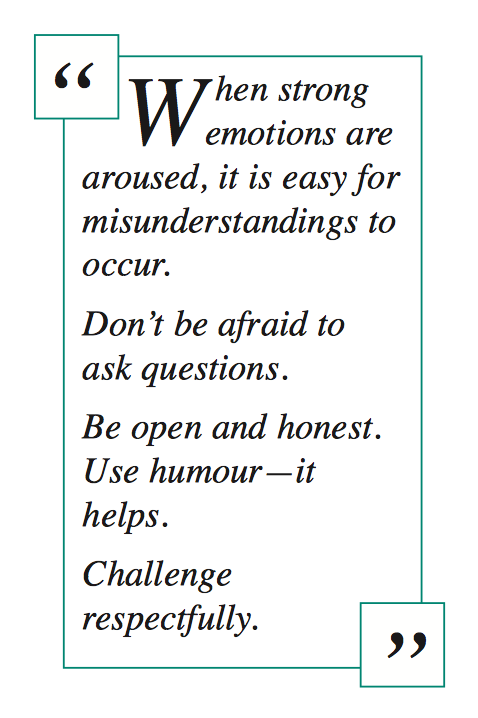 courageous conversations exercises